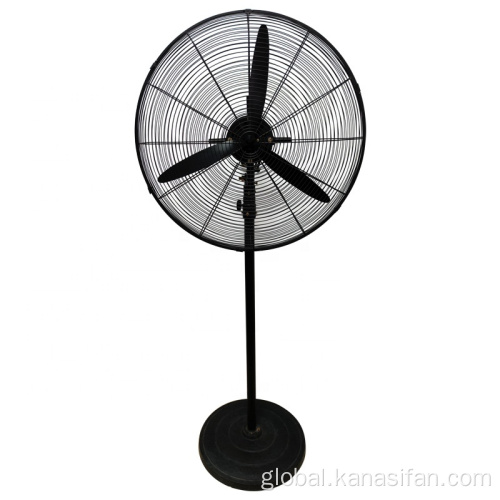 Buy Discount Ventilateur Fan Ventilateur Black Electric Metal Pedestal Stand Fan Factory